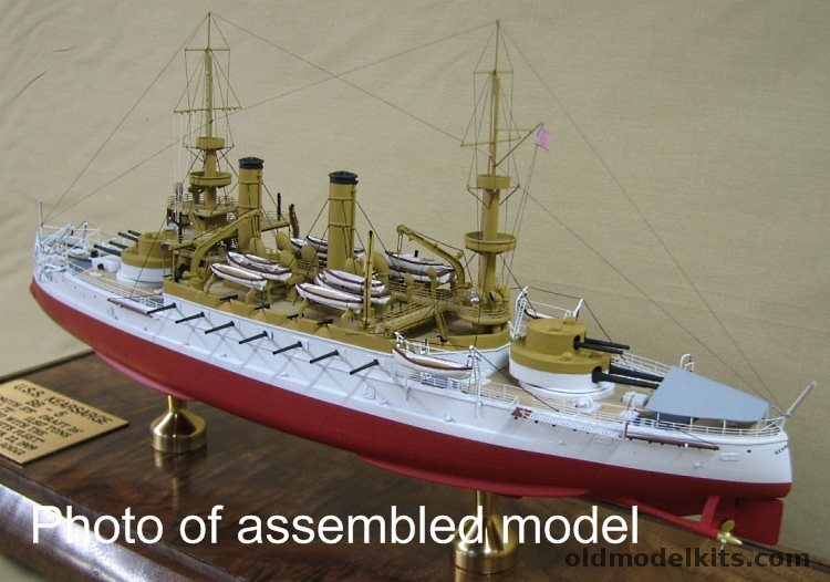 CM 1/350 BB-5 USS Kearsarge (1905) plastic model kit